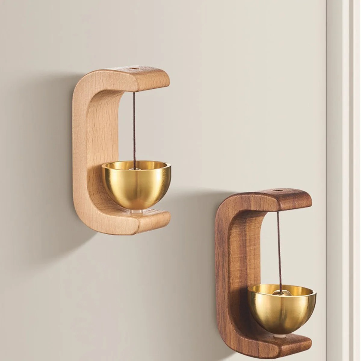 Home Decor Dopamine - กระดิ่งแม่เหล็กโดปามีน กระดิ่งลมไม้ญี่ปุ่น กระดิ่งแจ้งเตือนสำหรับเจ้าของร้าน กระดิ่งตกแต่งบ้านและสำนักงาน ของขวัญขึ้นบ้านใหม่
