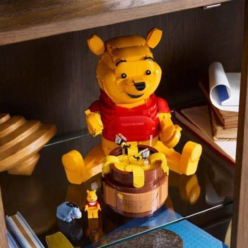 Home Christmas Decor - ตัวต่อรูปหมีเท็ดดี้สุดน่ารัก ปี 2026 เหมาะสำหรับเป็นของขวัญวันเกิด คริสต์มาส วันหยุด