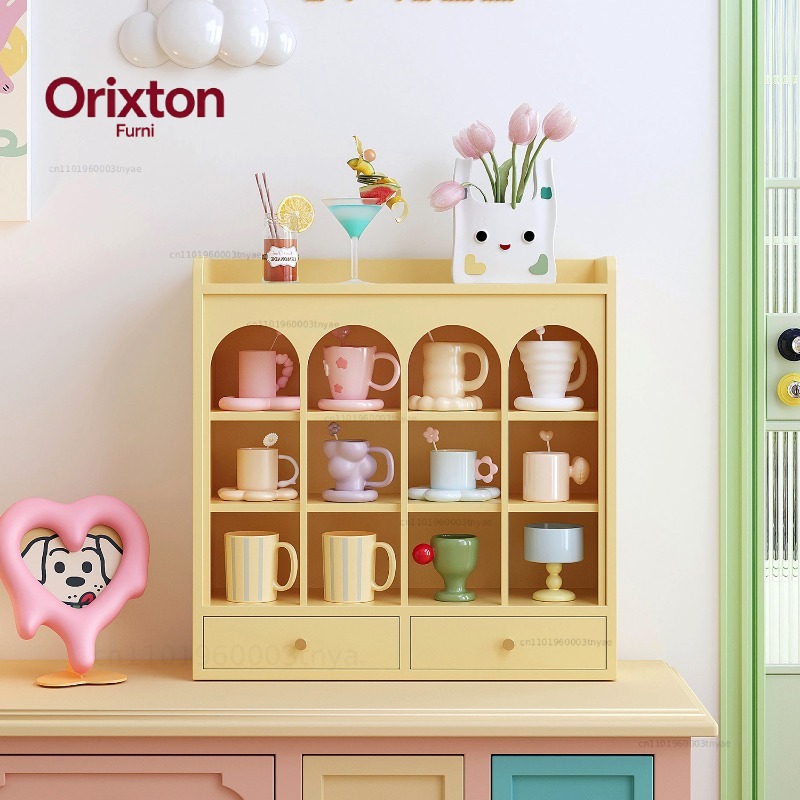 ตู้โชว์โดพามีนครีม ดีไซน์สวยงา - Home Decor Dopamine บทวิจารณ์และราคา