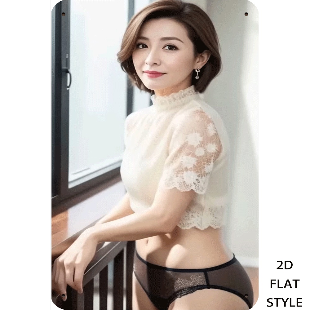 ป้ายเหล็กสไตล์เรโทร ขนาด 8x12  - Home Decor Logo บทวิจารณ์และราคา