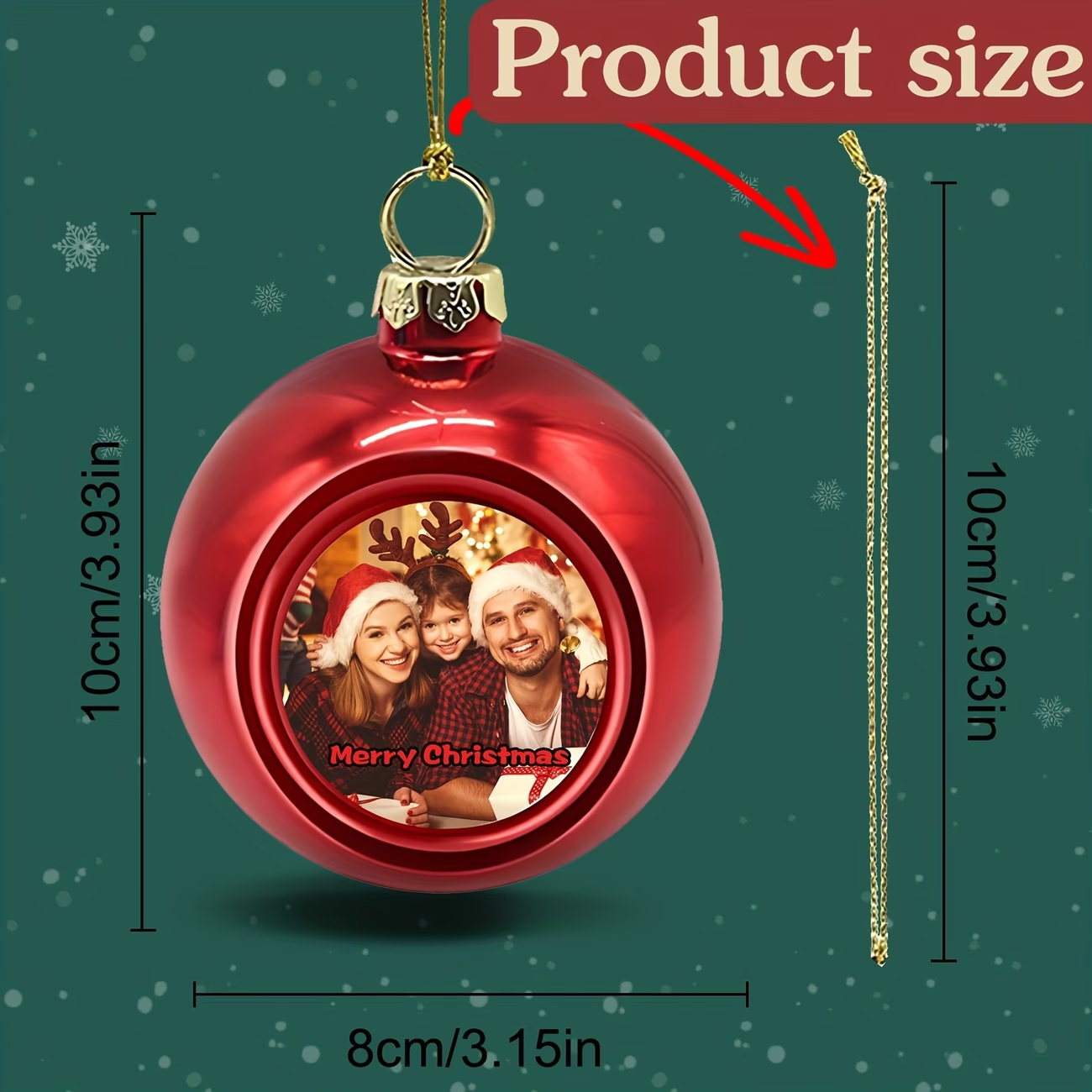 เครื่องประดับคริสต์มาสแบบกำหนด - Home Christmas Decor บทวิจารณ์และราคา