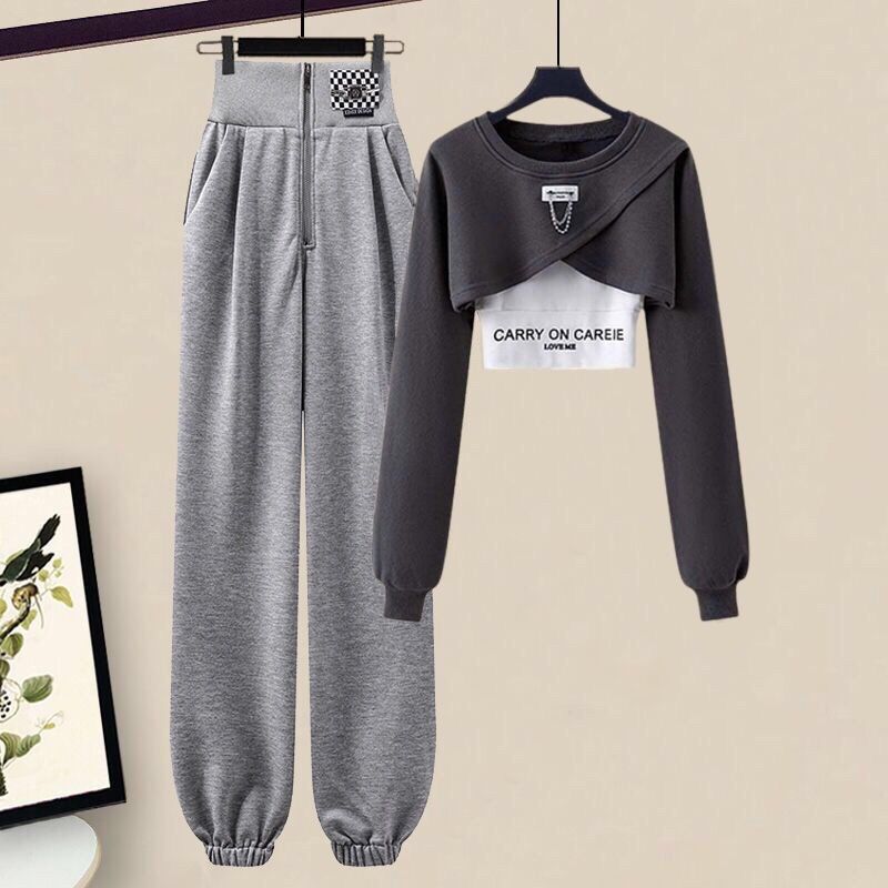 เกาหลีElegantชุดกีฬาผู้หญิงฤดู - Home Decor Zara บทวิจารณ์และราคา