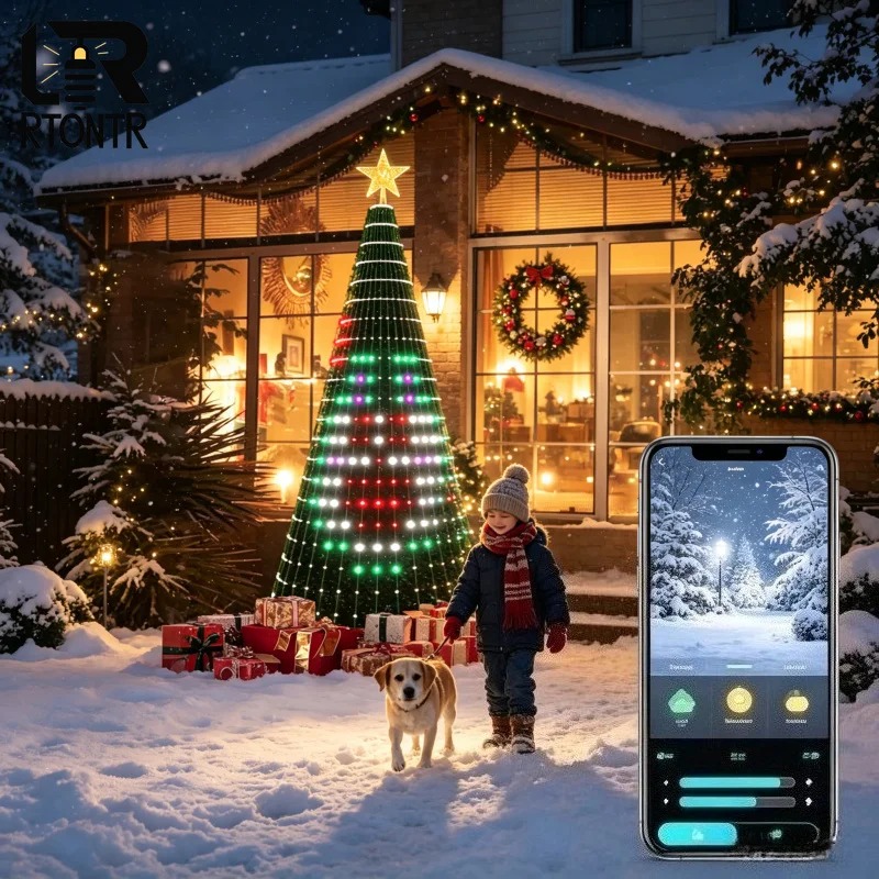 ไฟประดับต้นคริสต์มาสรูปดาว RGB - Home Christmas Decor บทวิจารณ์และราคา