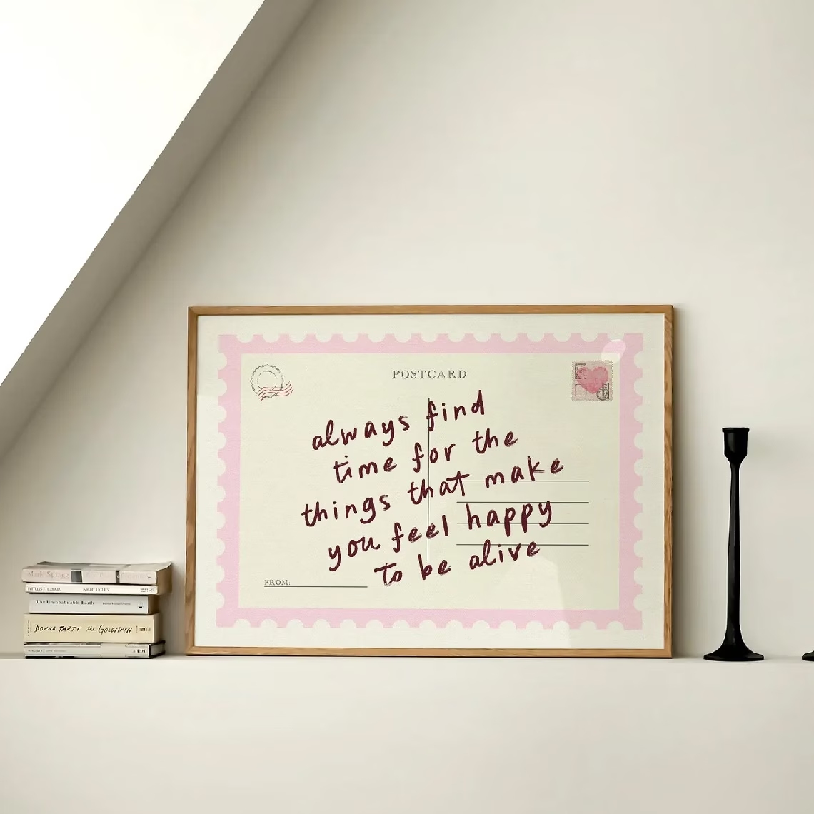 โปสการ์ดสไตล์เรโทรที่ส่งเสริมใ - Home Decor Reviews บทวิจารณ์และราคา