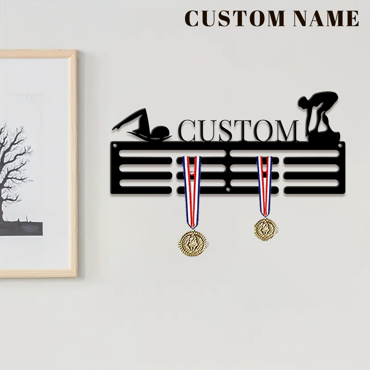 ที่แขวนเหรียญโลหะแบบกำหนดเอง 1 - Home Christmas Decor บทวิจารณ์และราคา