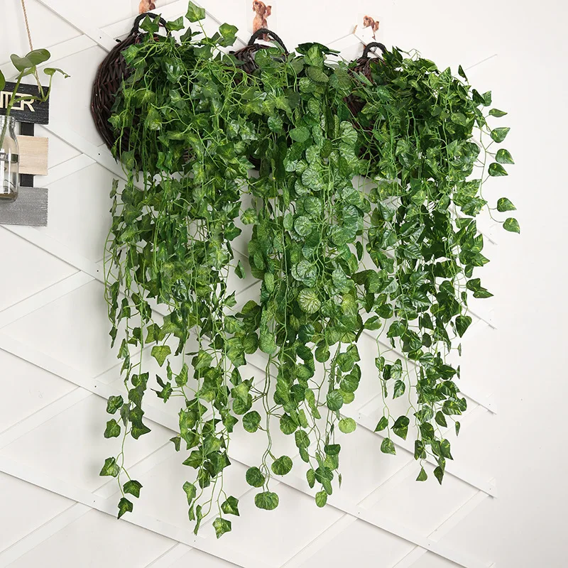 90ซม.ประดิษฐ์หัวไชเท้าสีเขียวผ - Home Decor Rattan บทวิจารณ์และราคา