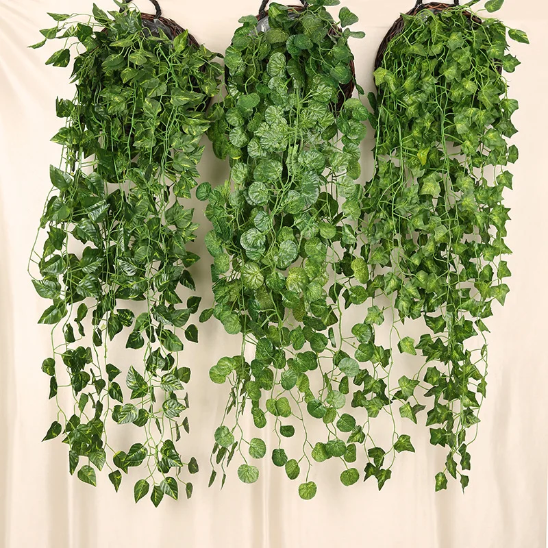 90ซม.ประดิษฐ์หัวไชเท้าสีเขียวผ - Home Decor Rattan บทวิจารณ์และราคา