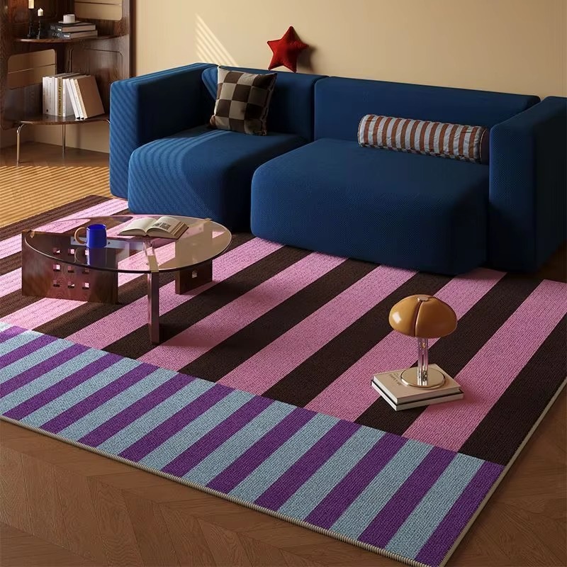 VIKAMA โดพามีนพรมลายสีกันลื่นล - Home Decor Dopamine บทวิจารณ์และราคา