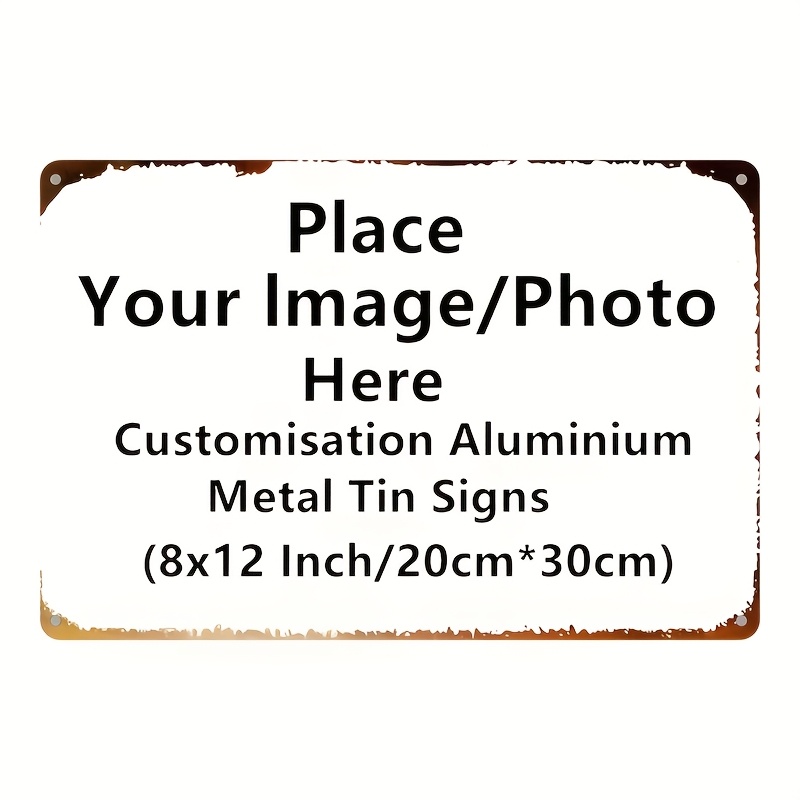 ป้ายโลหะสั่งทำส่วนตัว - รูปภาพ - Home Decor Logo บทวิจารณ์และราคา