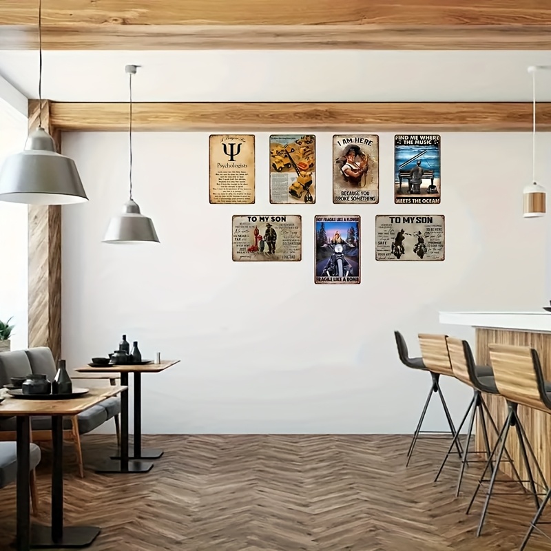 ป้ายโลหะสั่งทำส่วนตัว - รูปภาพ - Home Decor Logo บทวิจารณ์และราคา