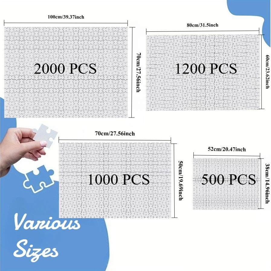 500/1000/1200/2000PCS ปริศนาสำ - Home Decor Under 500 บทวิจารณ์และราคา