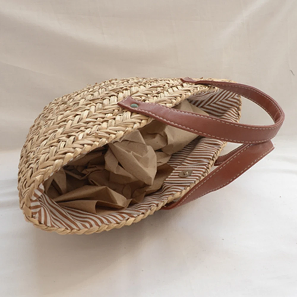 โบฮีเมียนฟางหวายกระเป๋าผู้หญิง - Home Decor Rattan บทวิจารณ์และราคา