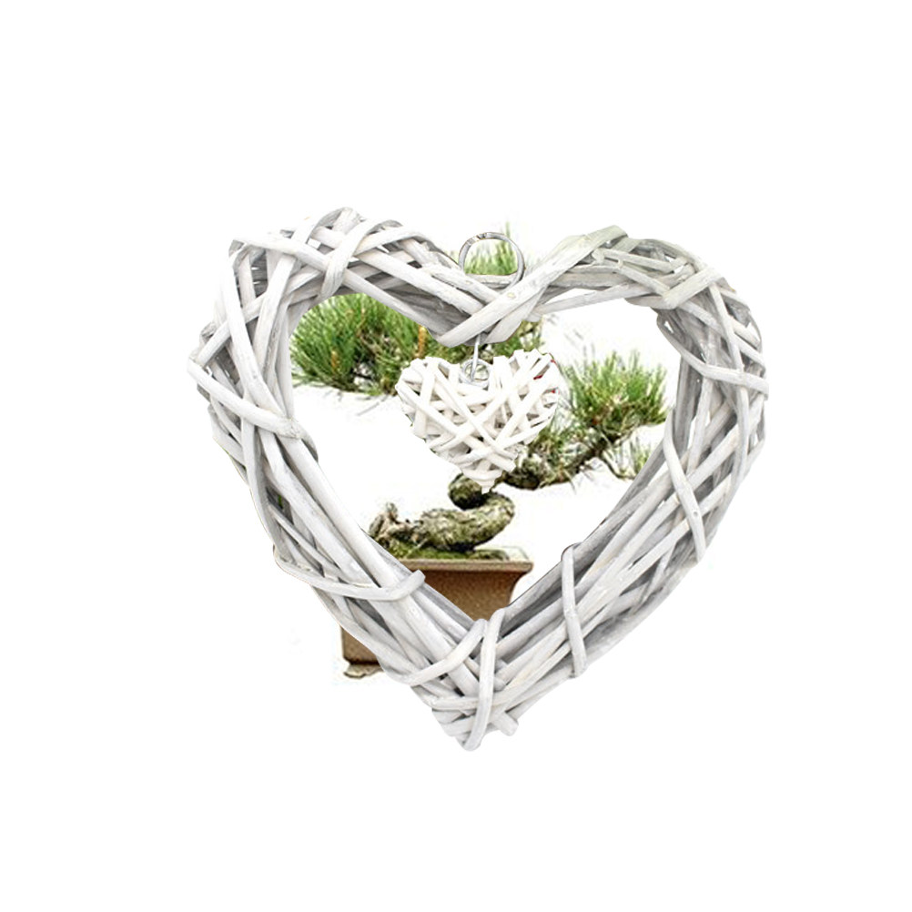 ของตกแต่งรูปหัวใจสไตล์ชนบท งาน - Home Decor Rattan บทวิจารณ์และราคา